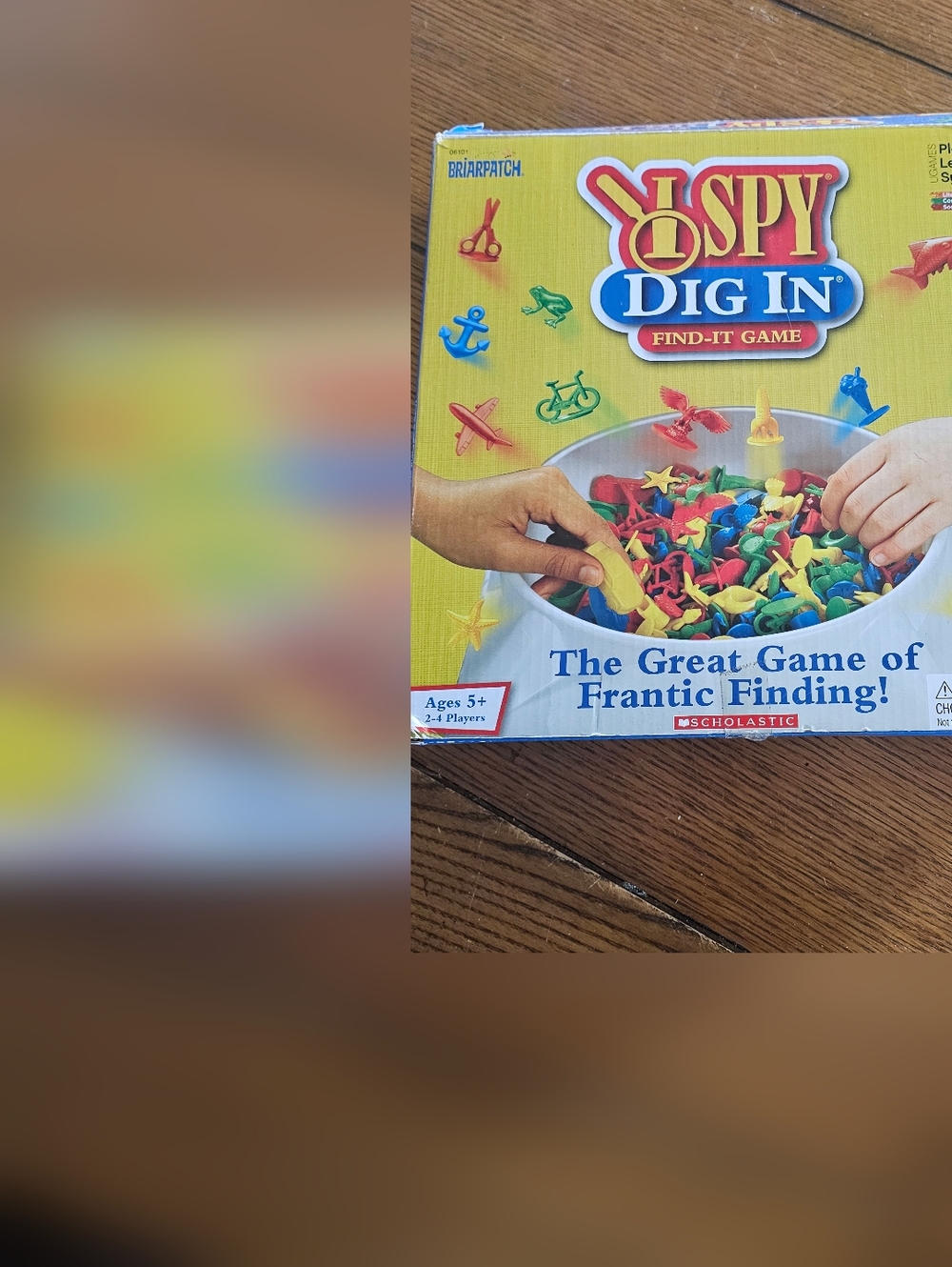 Scholastic I SPY Dig In Find-It Game - Multicolor